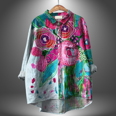 Maddy | Blouse with floral print