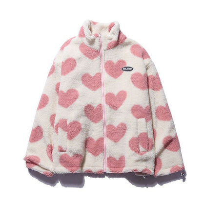 Maisie | Double-Sided Heart Coat - Unique Collection