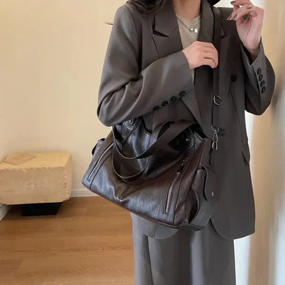 Amira | Leather Tote Bag