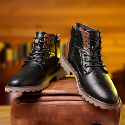 Daniel™ Vintage Lace-Up Boots