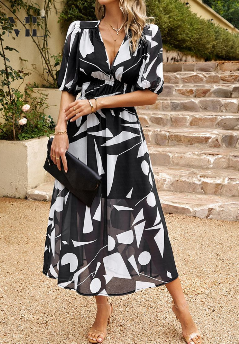 Flore - Elegant Floral Dress