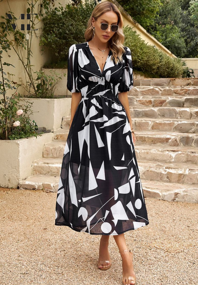 Flore - Elegant Floral Dress