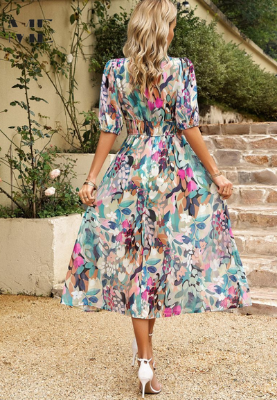 Flore - Elegant Floral Dress