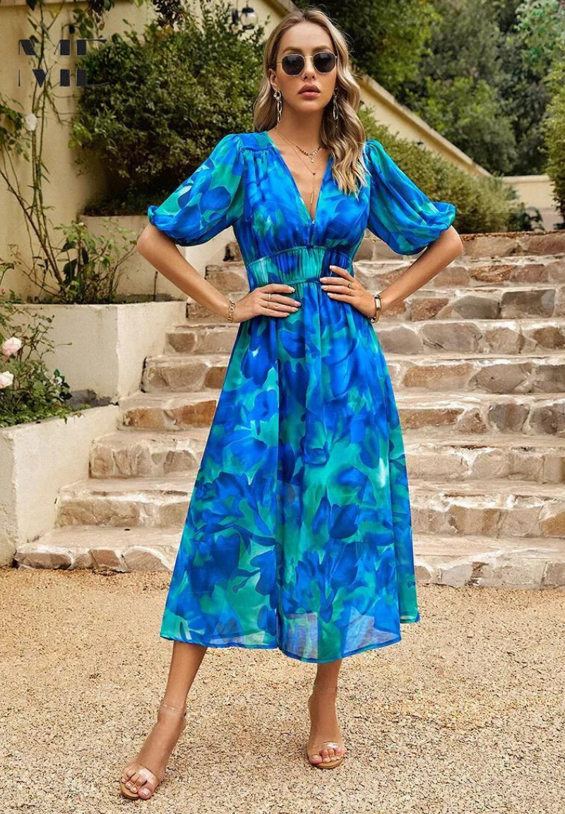 Flore - Elegant Floral Dress