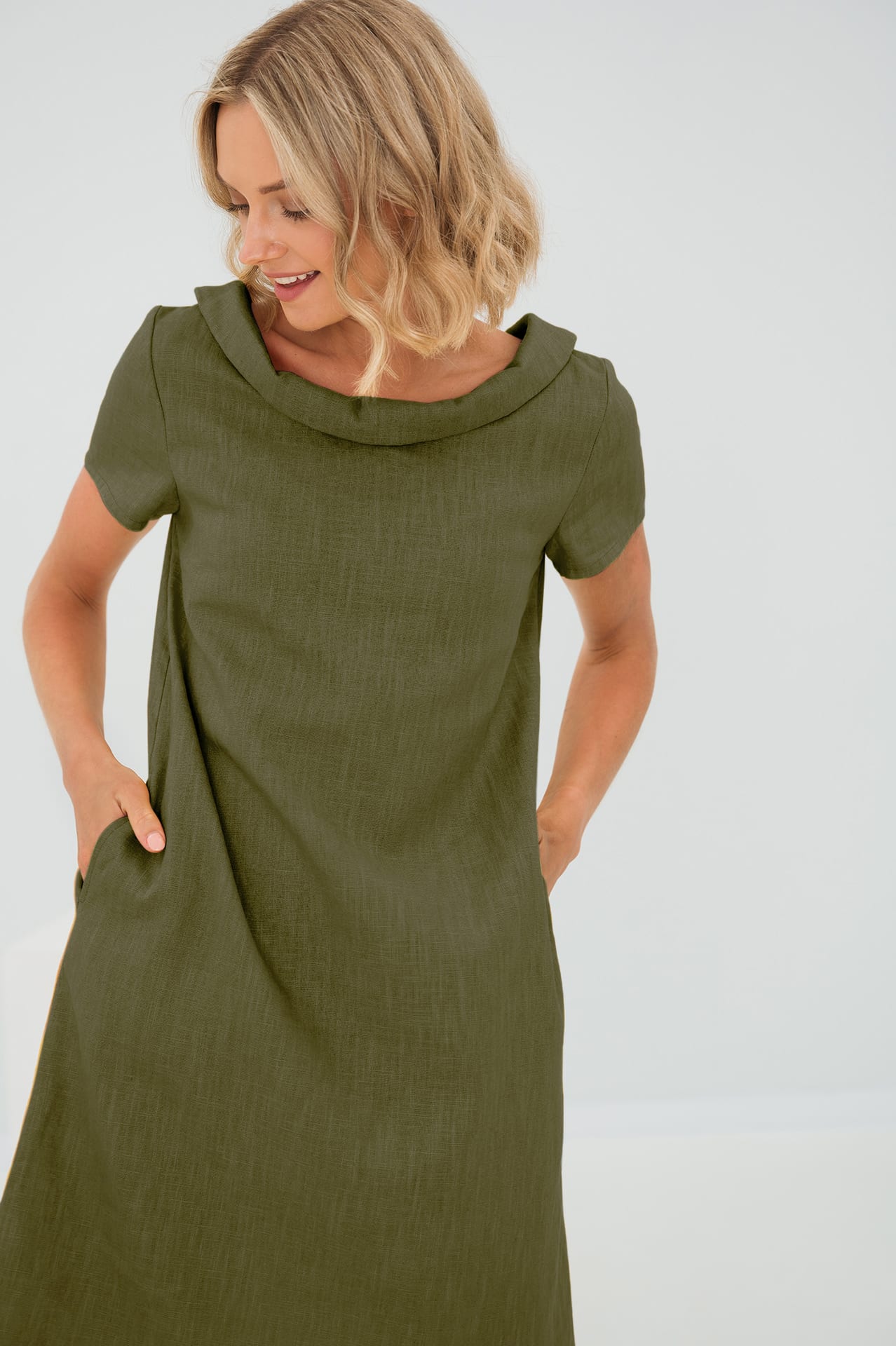Isla Linen Dress ( Buy 2 Get 1 Free)