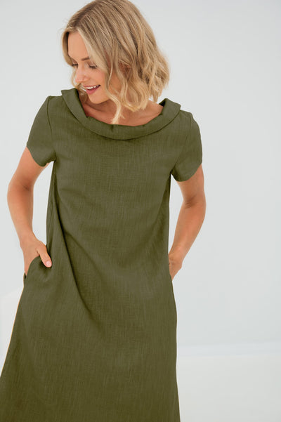 Isla Linen Dress ( Buy 2 Get 1 Free)